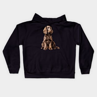 American Water Spaniel Kids Hoodie